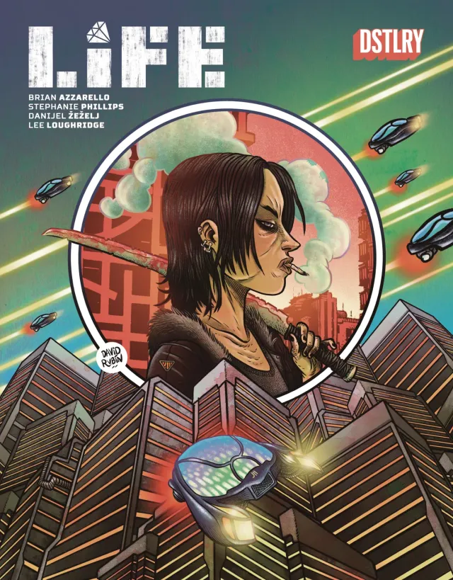 DSTLRY LIFE #1 hefte Cover G Rubin 56 sider flip-book