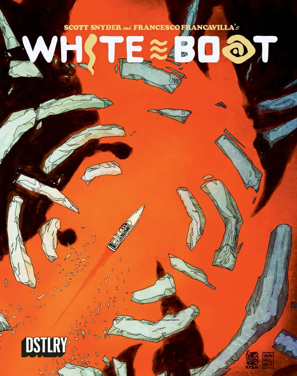 DSTLRY White Boat #3 Cover F Camuncoli hefte avslutning
