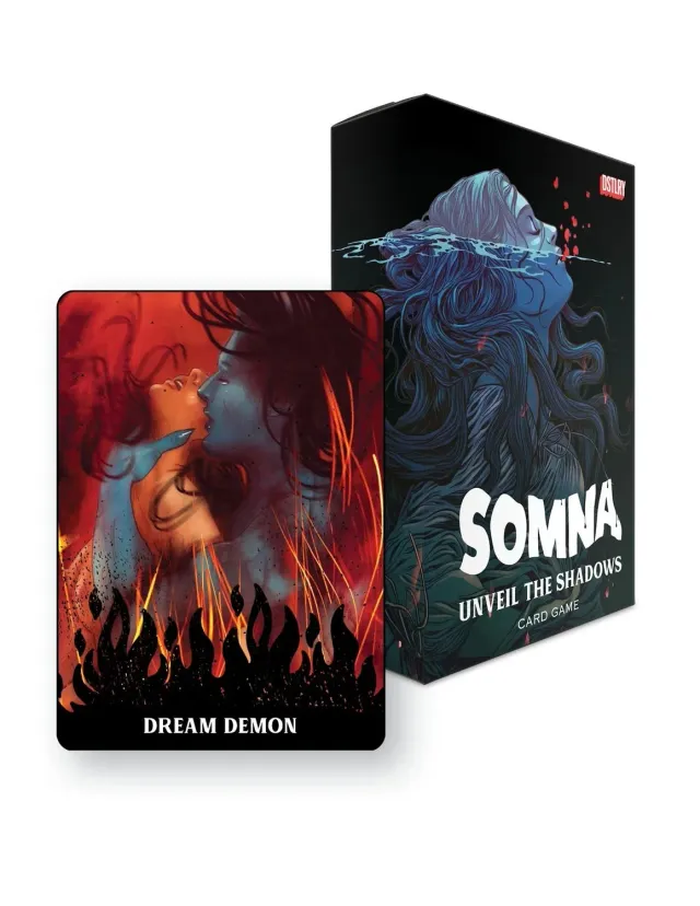 DSTLRY Somna Unveil The Shadows kortspill fysisk utgave skrekk