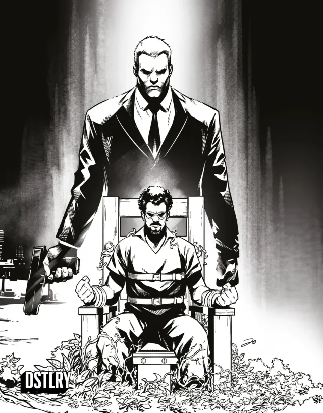 DSTLRY Time Waits #3 hefte Cover H To-variant