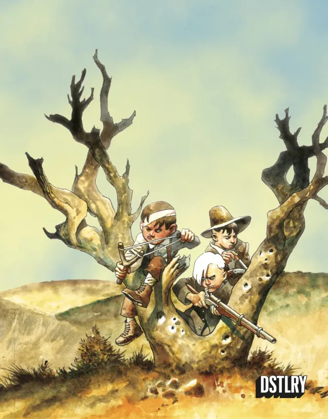 DSTLRY Blood Brothers Mother 2 tegneserie Risso digital