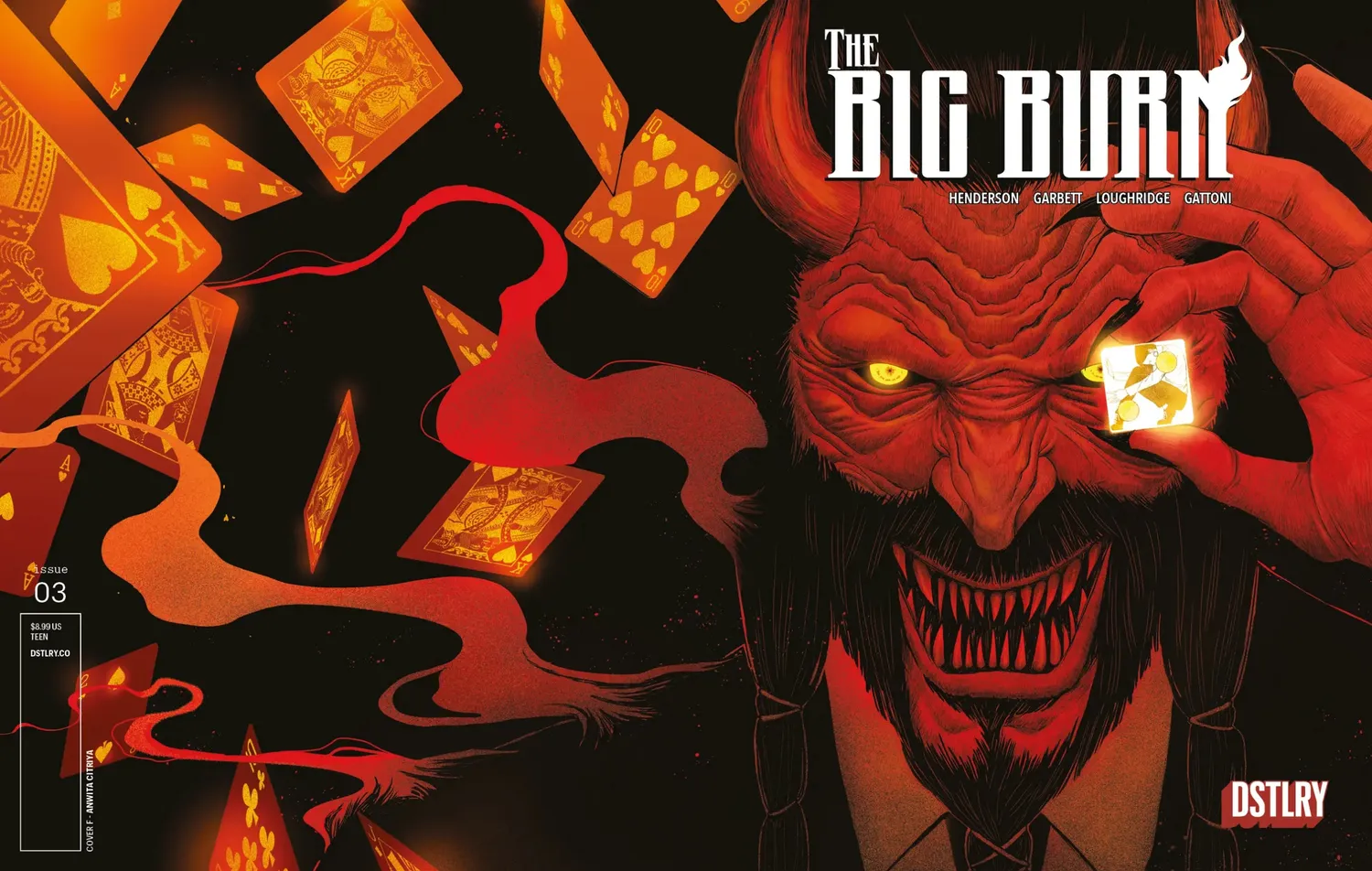 DSTLRY Big Burn #3 Cover F hefte Citriya kupp
