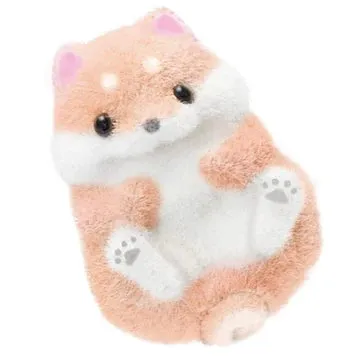 Tokyo Toys Kajikaji Mameshiba kabelfigur hund oransje rygg