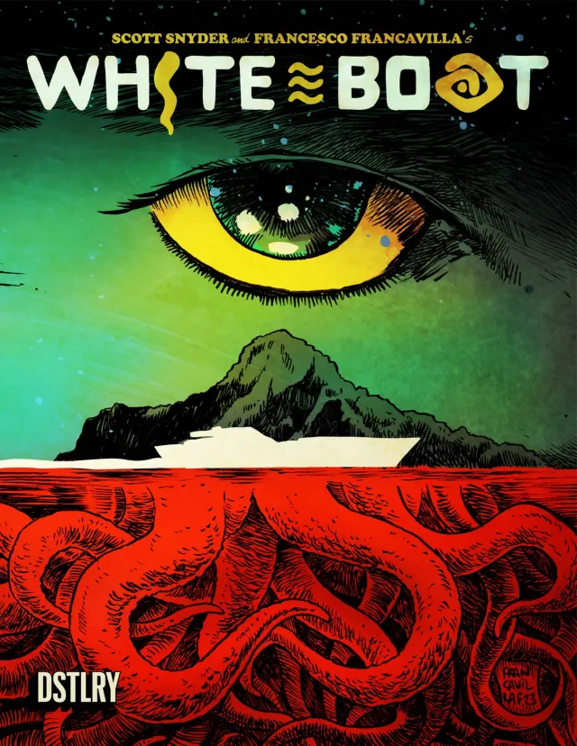 DSTLRY White Boat 1 Cover A Francavilla tegneseriehefte horror