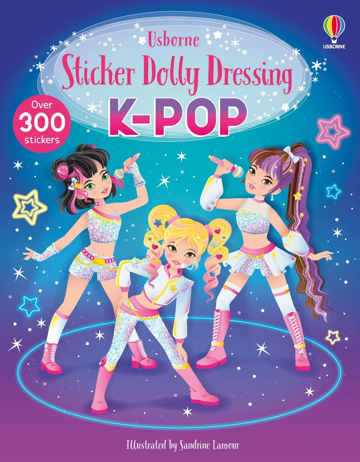 Wingbearer Saga Sticker Dolly Dressing K-Pop klistremerkebok