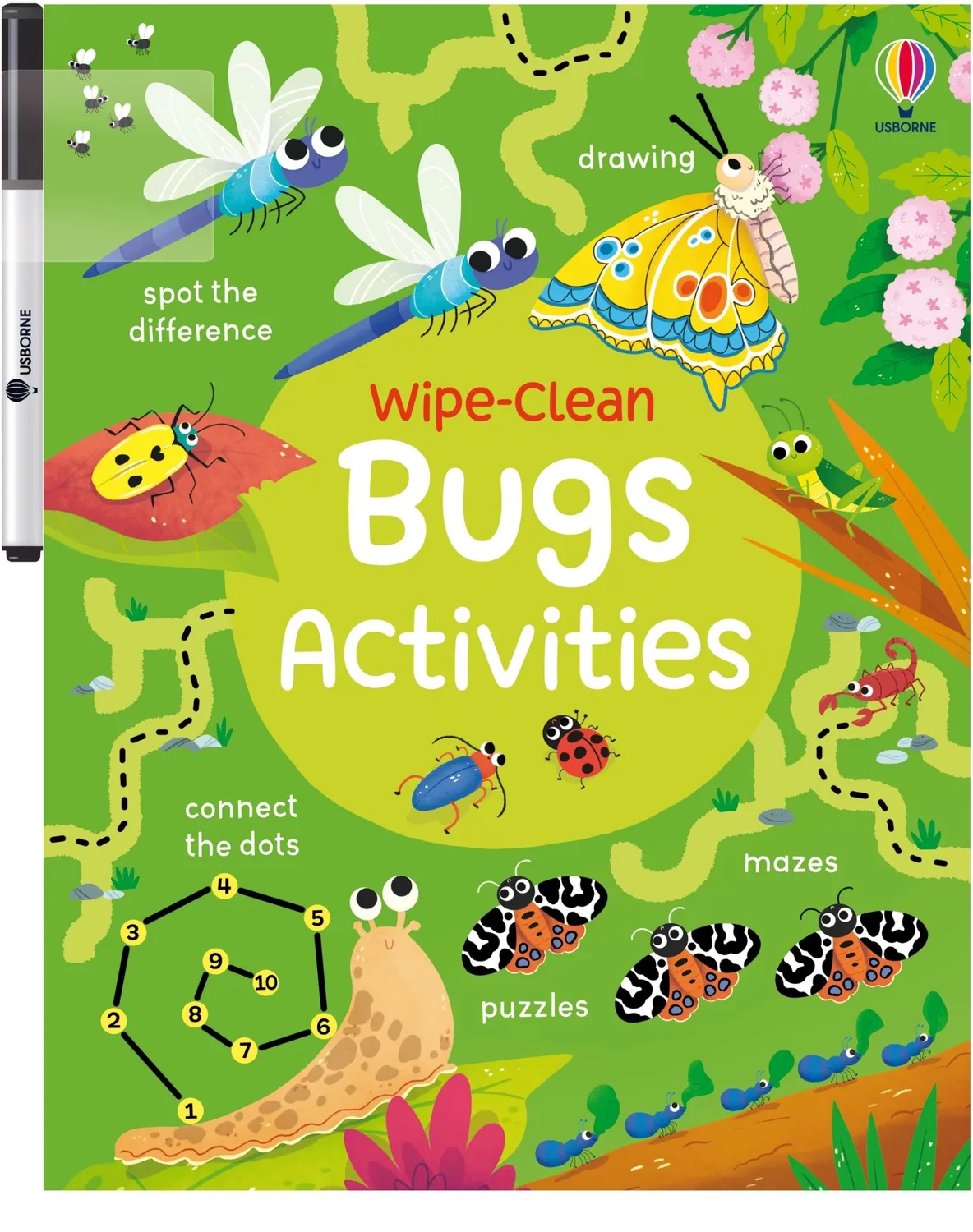 Wingbearer Saga Wipe-Clean Bugs Activities hefte papir