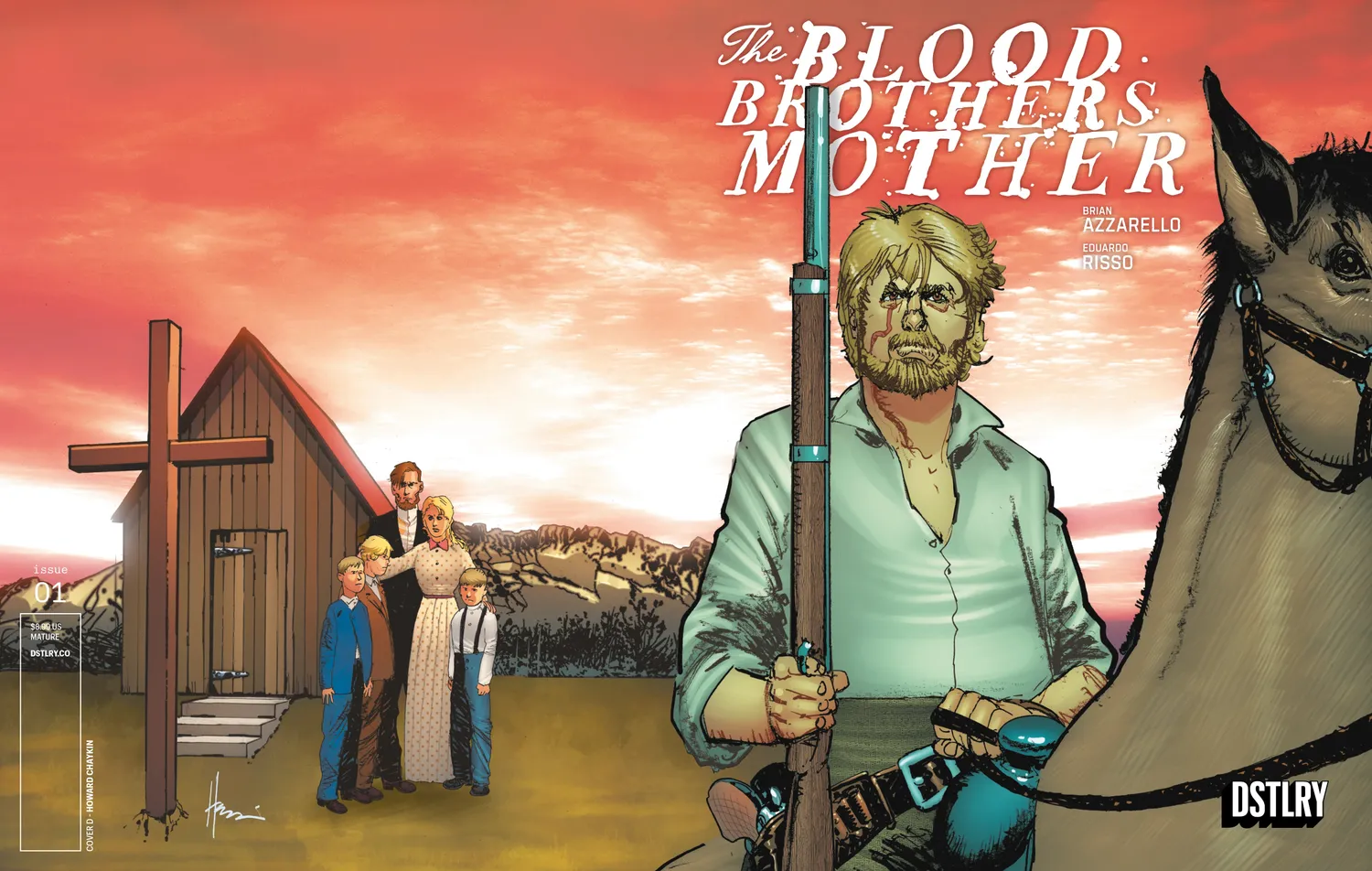 DSTLRY The Blood Brothers Mother #1 Cover D Chaykin westernhefte