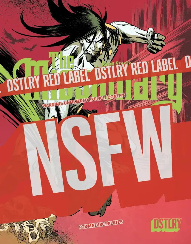 DSTLRY The Missionary #2 Cover F tegneserie Red Label NSFW