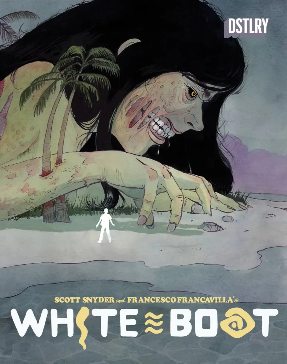 DSTLRY White Boat #3 tegneseriehefte Cover C Horvath skrekk