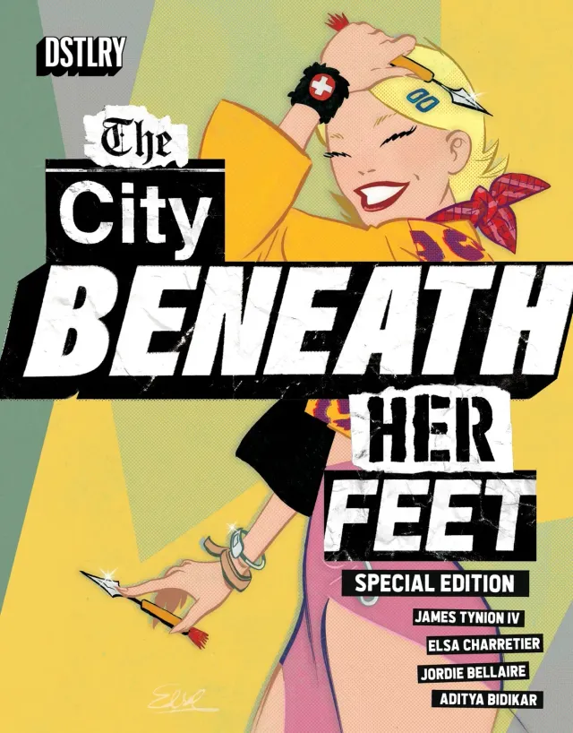 DSTLRY City Beneath Her Feet #1 Special Edition Charretier hefte