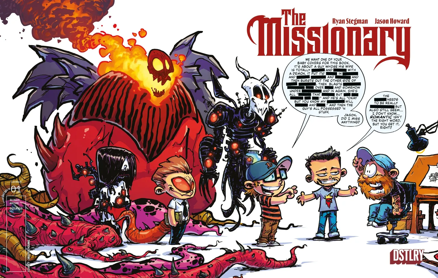 DSTLRY The Missionary #1 Cover F Young tegneseriehefte horror
