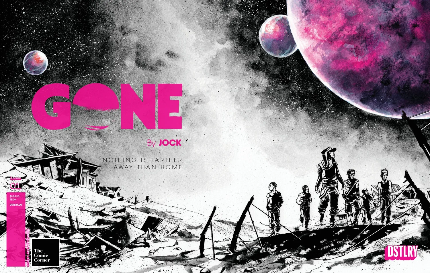 DSTLRY Gone 1 hefte Cover P Kristantina variant