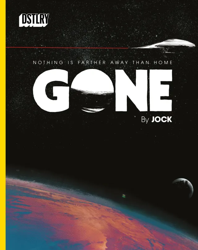 DSTLRY Gone hardcover tegneserie samlebind sci-fi