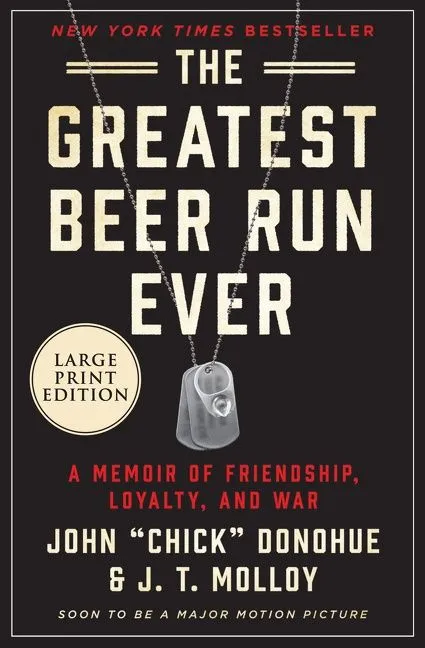 Wingbearer Saga Greatest Beer Run Ever bok innbundet memoir