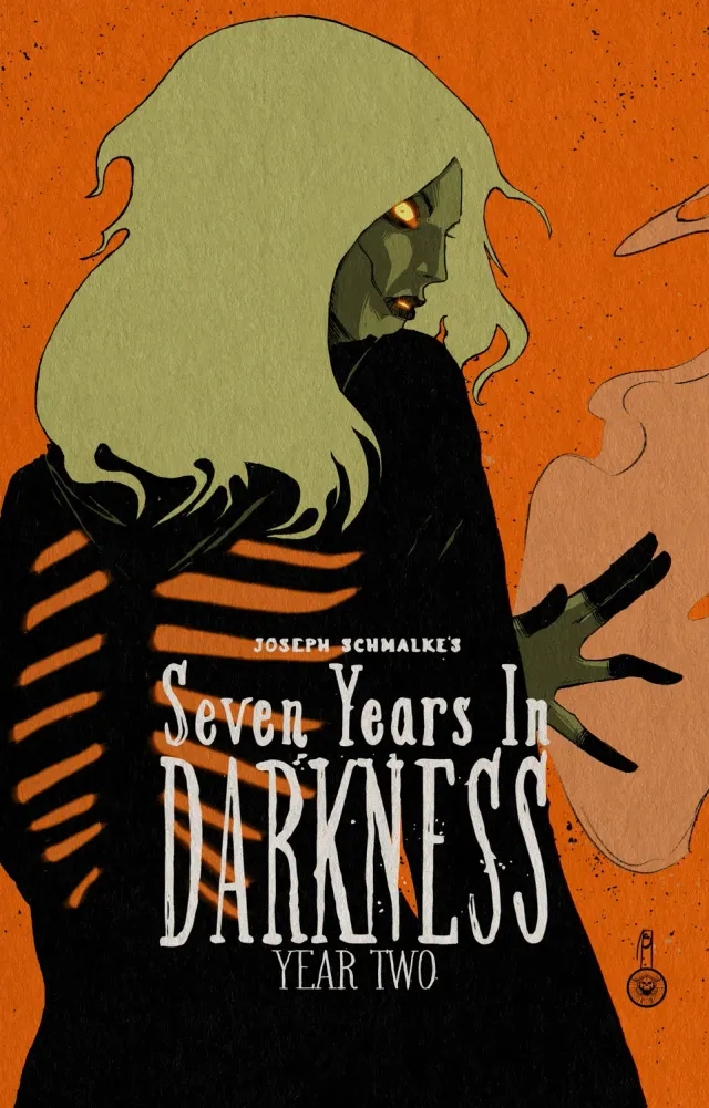 Seven Years in Darkness Year Two tegneserie samlebind på engelsk